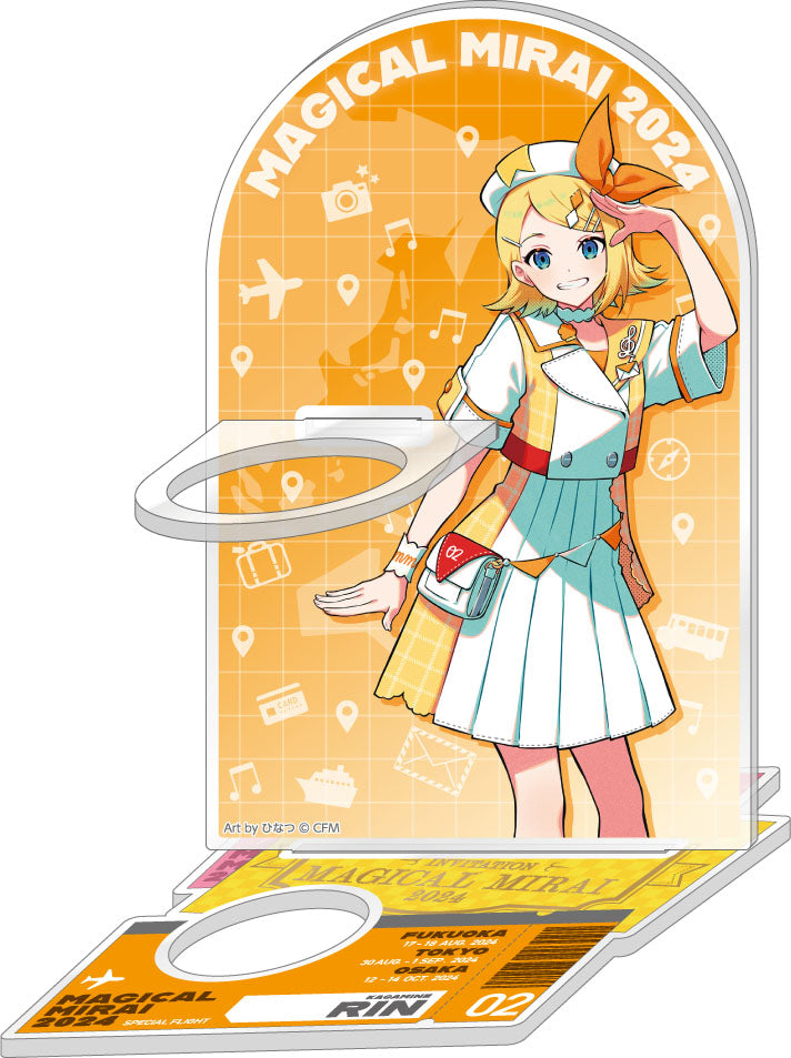 Hatsune Miku - Magical Mirai 2024 - Acrylic Pen Light Stand Hatsune Miku Hinatsu Ver.