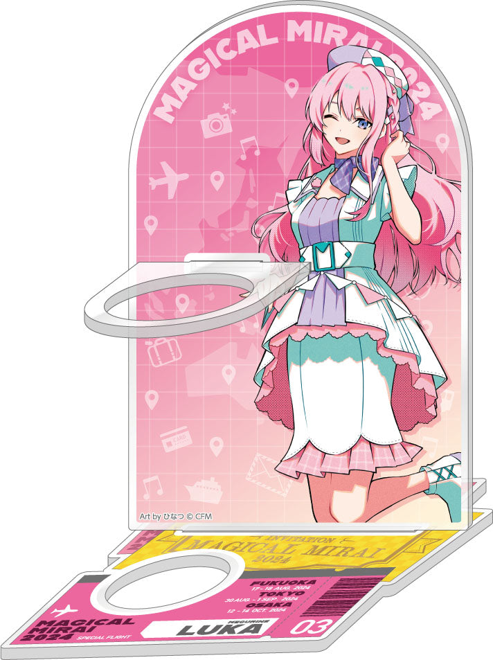 Hatsune Miku - Magical Mirai 2024 - Acrylic Pen Light Stand Hatsune Miku Hinatsu Ver.